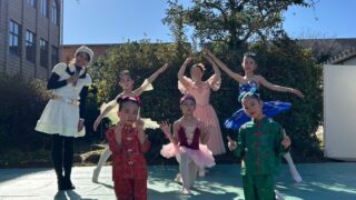 初めてのバレエ発表♪